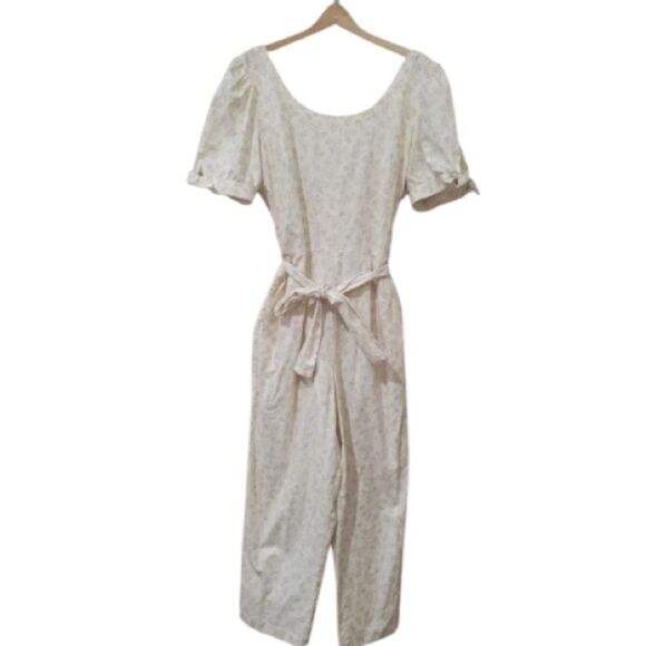 Gal Meets Glam for Anthropologie Iris Floral Jumpsuit 0 NWOT - Picture 6 of 15